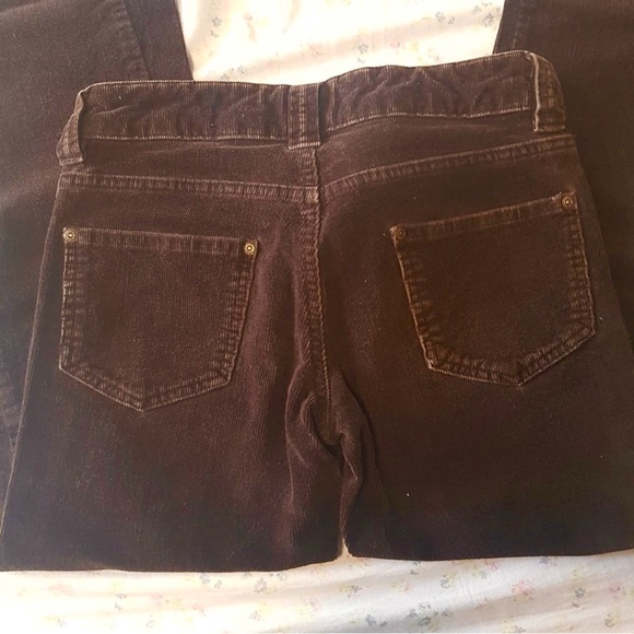 🤎 Brown Low Rise Corduroy Flare Pants - Picture 3 of 3